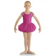 Bloch cap sleeve tutu leotard, costum de balet cu fusta tutu pentru copii
