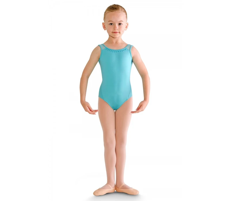 Bloch Karoly, costum de balet pentru copii - Albastru - ocean