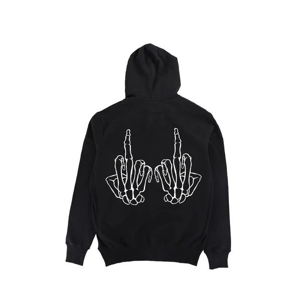 Ratchet Bone Finger Hoodie hanorac Ratchet Bone Finger Hoodie hanorac