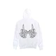 Ratchet Bone Finger Hoodie hanorac Ratchet Bone Finger Hoodie hanorac