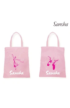 Sansha tote pungă cu imprimare de balerina pentru copii