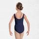 Capezio costum de balet pentru copii cu curea si bretele late