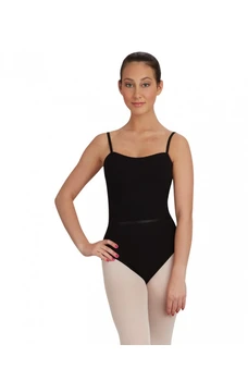 Capezio CAD100B, costum de balet cu bretele si curea