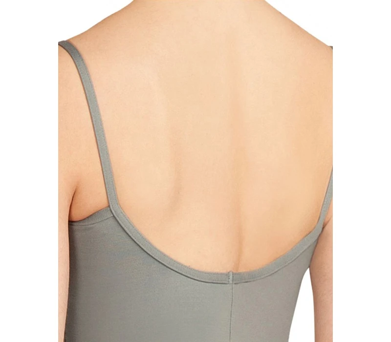 Capezio Pinch front, costum de balet cu bretele - Gri gray Capezio