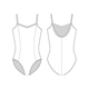 Capezio Princess Camisole Leotard CC101B, costum de balet