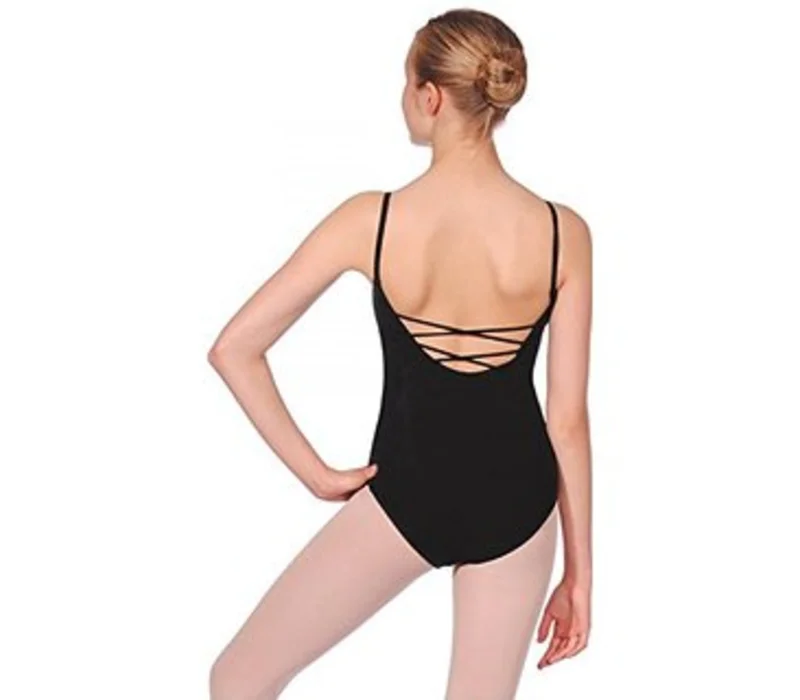Capezio  String-back, costum de balet - Negru
