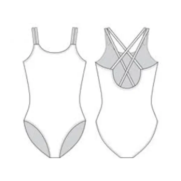 Capezio Double Strap Camisole Leotard CC123, costum de balet