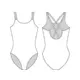 Capezio Double Strap Camisole Leotard CC123, costum de balet