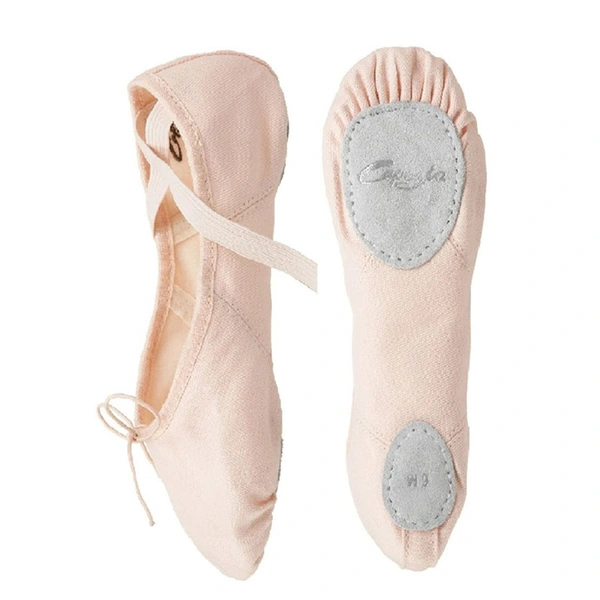 Capezio Canvas Juliet, demi-poante