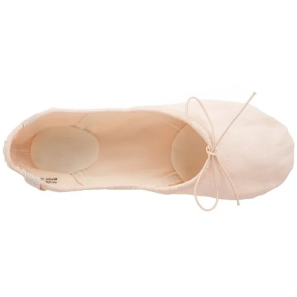 Capezio Canvas Juliet, demi-poante