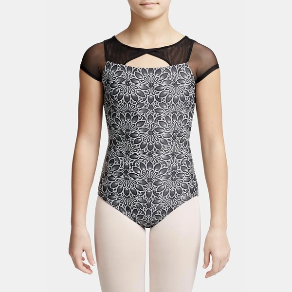 Capezio Poetry cap sleeve, costum de balet pentru copii