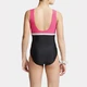 Capezio Stick the Landing Boat neck, costum de balet fara maneci - Roz Capezio