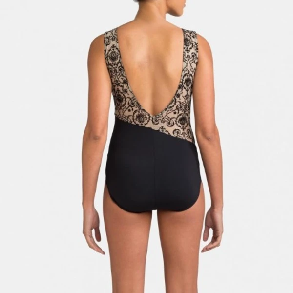 Capezio Rococo Riche Boatneck Tank Leotard, costum de balet