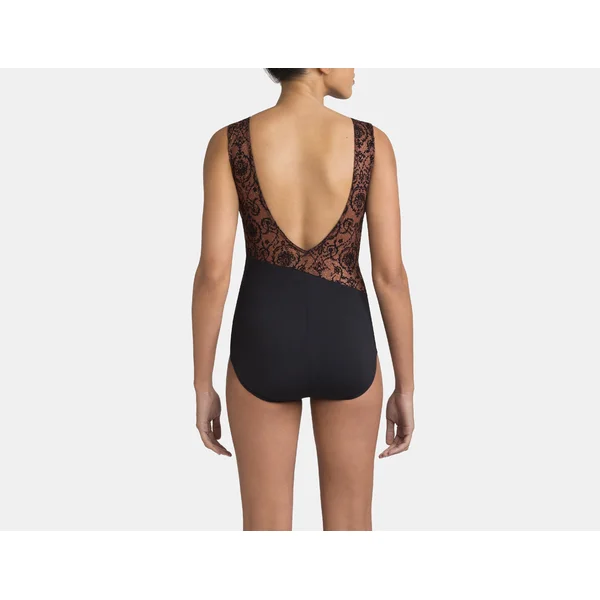 Capezio Rococo Riche Boatneck Tank Leotard, costum de balet