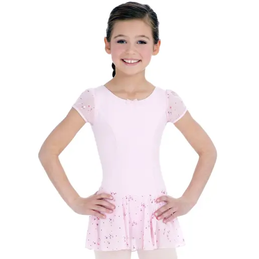 Capezio costum de balet cu fusta