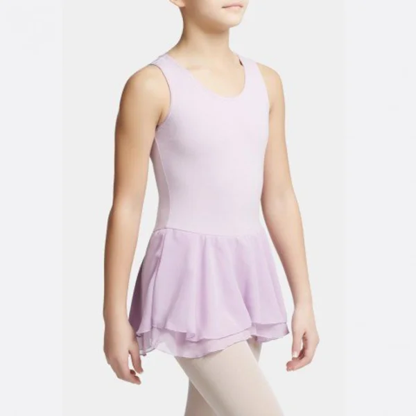 Capezio costum de balet cu fustă dublă