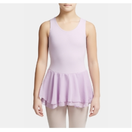 Capezio costum de balet cu fustă dublă