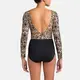 Capezio Rococo Riche Lond Sleeve Leotard, costum de balet Capezio Rococo Riche Lond Sleeve Leotard, costum de balet