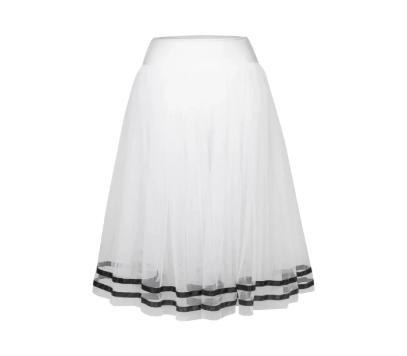 Freed of London Romantic, fusta tutu - Alb/negru