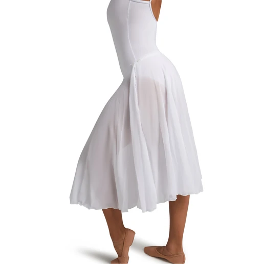 Capezio Mid Calf Full Circle skrit, fustă circulară pentru femei