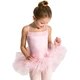 Capezio Ruffle Yoke, costum de balet pentru copii cu fusta tutu