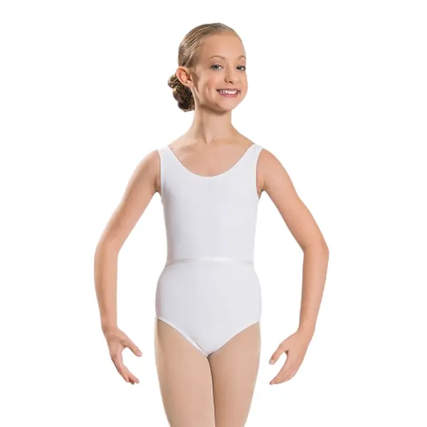 Capezio costum de balet pentru copii cu curea si bretele late