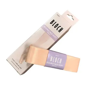 Bloch Double Face Soft Ribbon, panglici cu două feţe din satin
