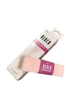 Bloch Sheer Stretch Ribbon, panglici