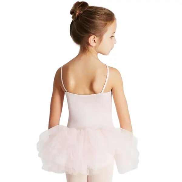 Capezio Ruffle Yoke, costum de balet pentru copii cu fusta tutu