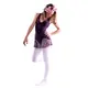Capezio Tactel V Neck Leotard, costum de balet cu bretele late
