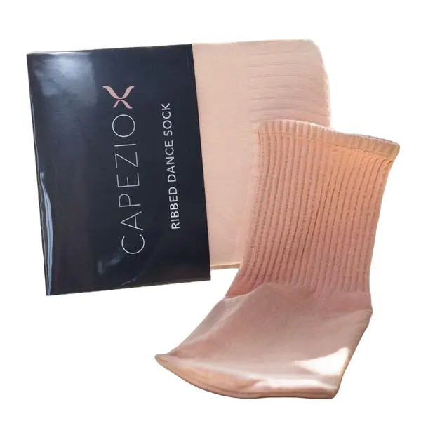 Capezio Ribbed sock, șosete