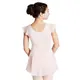 Capezio flutter sleeve dress, costum de balet cu fustă