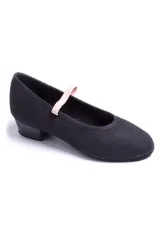 Capezio Academy character 1" heel, pantofi de caracter din pânză pentru copii