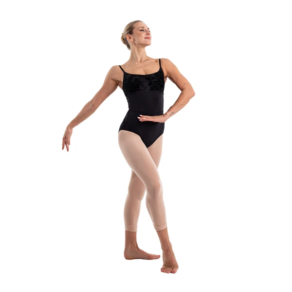 Capezio Elsa, body pentru femei cu bretele subțiri Capezio Elsa, body pentru femei cu bretele subțiri