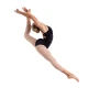 Capezio Elsa, body pentru femei cu bretele subțiri Capezio Elsa, body pentru femei cu bretele subțiri