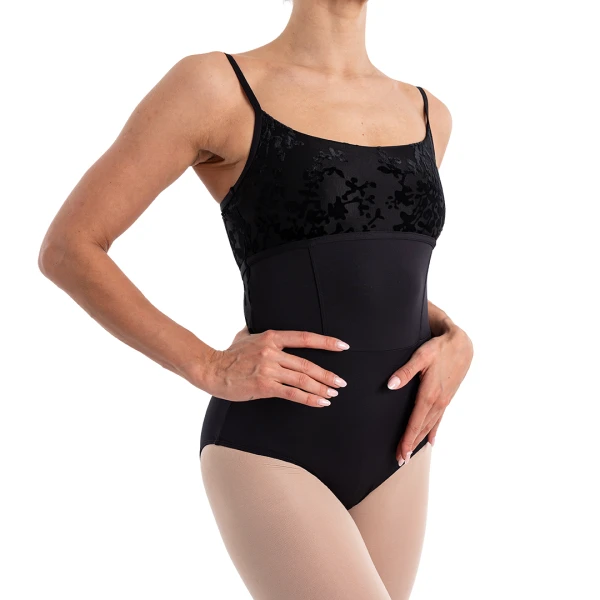 Capezio Elsa, body pentru femei cu bretele subțiri Capezio Elsa, body pentru femei cu bretele subțiri