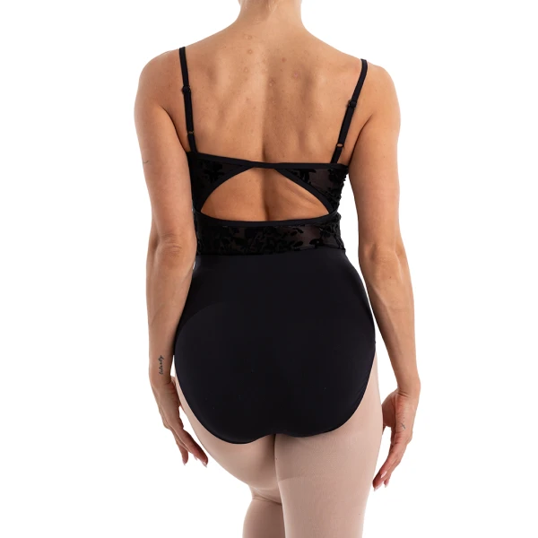 Capezio Elsa, body pentru femei cu bretele subțiri Capezio Elsa, body pentru femei cu bretele subțiri