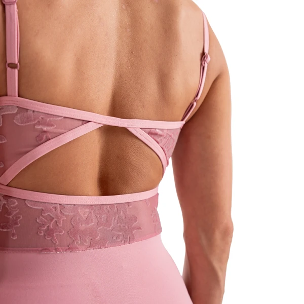Capezio Elsa, body pentru femei cu bretele subțiri Capezio Elsa, body pentru femei cu bretele subțiri