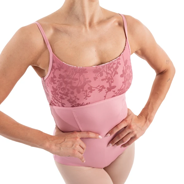 Capezio Elsa, body pentru femei cu bretele subțiri Capezio Elsa, body pentru femei cu bretele subțiri