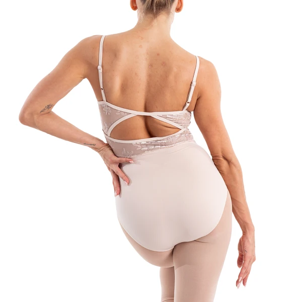 Capezio Elsa, body pentru femei cu bretele subțiri Capezio Elsa, body pentru femei cu bretele subțiri