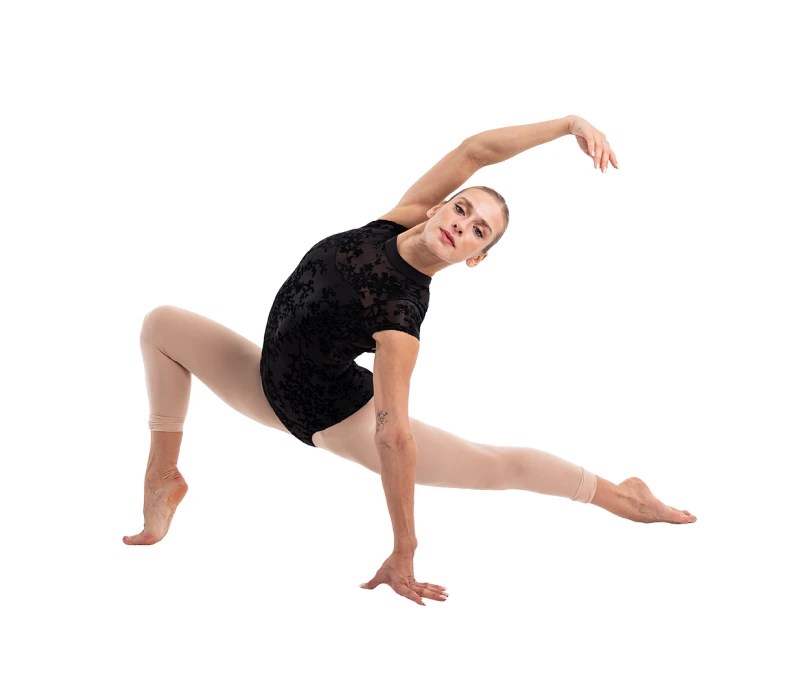 Capezio Rudi, maieu pentru femei la gât - Negru