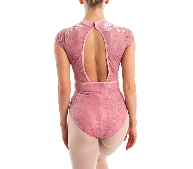 Capezio Rudi, maieu pentru femei la gât - Roz pudrat Capezio