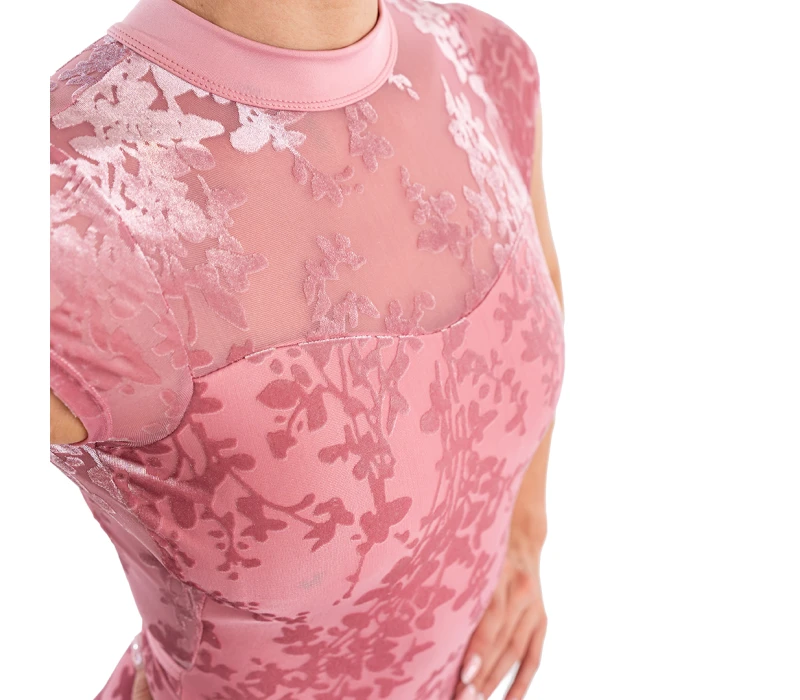 Capezio Rudi, maieu pentru femei la gât - Roz pudrat Capezio