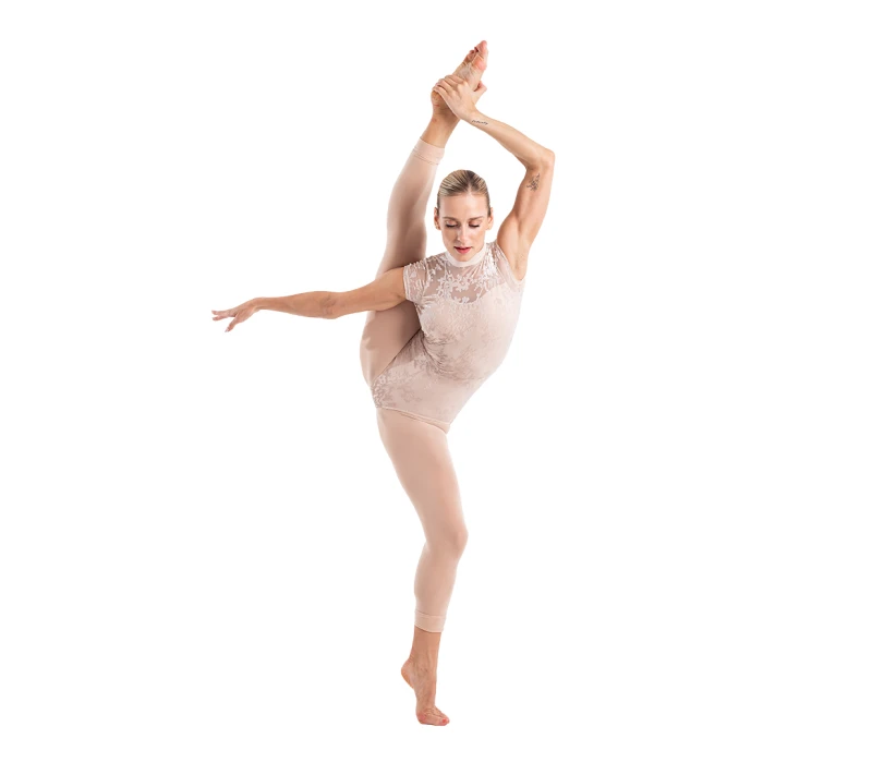 Capezio Rudi, maieu pentru femei la gât - Gri cristal Capezio