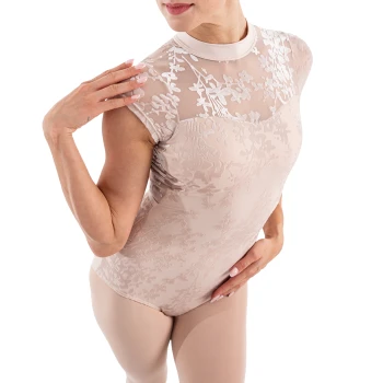 Capezio Rudi, maieu pentru femei la gât - Gri cristal Capezio