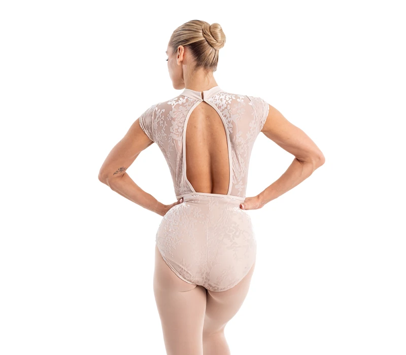 Capezio Rudi, maieu pentru femei la gât - Gri cristal Capezio