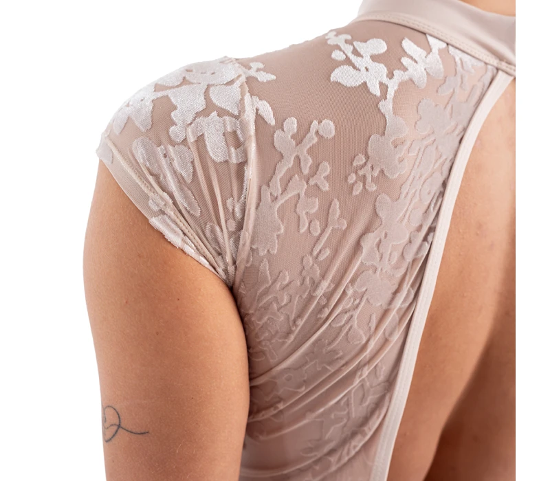 Capezio Rudi, maieu pentru femei la gât - Gri cristal Capezio