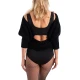 Mirella Wrap Scraf Adagio, fular tricotat de încălzire, bolero și jerseu scurt
