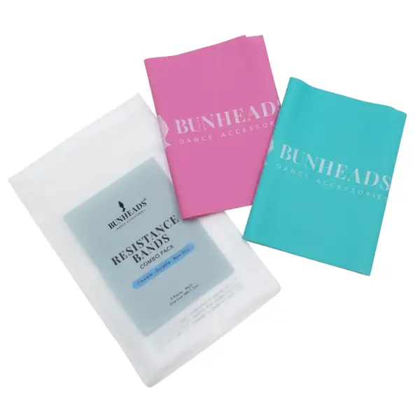Capezio Bunheads 2 benzi de rezistență pentru exerciții într-un singur pachet