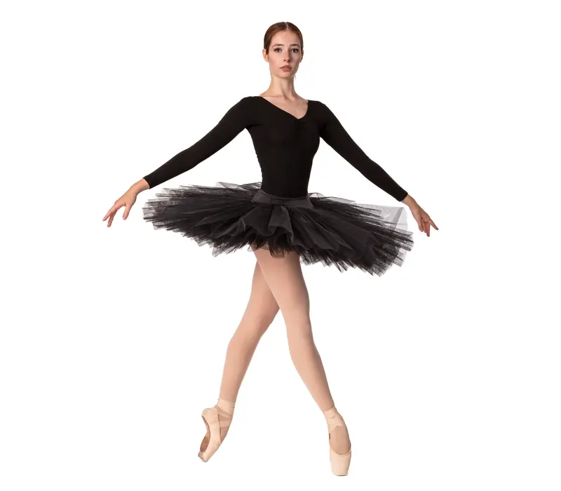 Bloch Belle, 6-straturi tutu fusta de balet - Negru